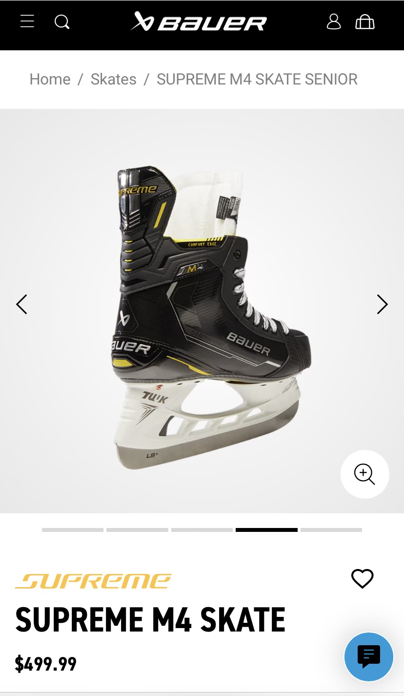 Supreme M4 skate senior Bauer - photo 3