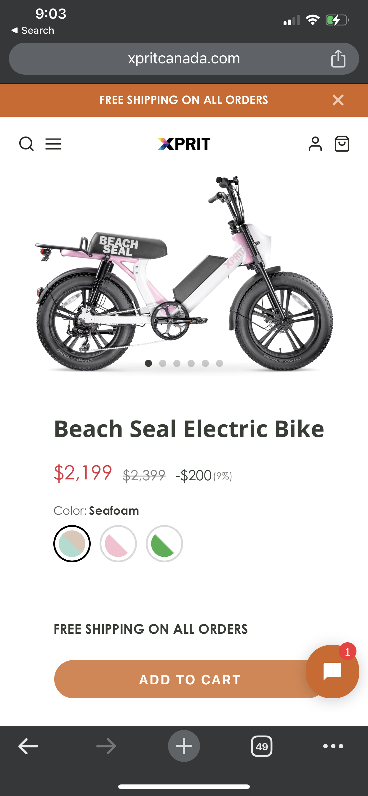 ⚡️NEW IN BOX! Urban Ultra Electric Bike🚲 $1,500