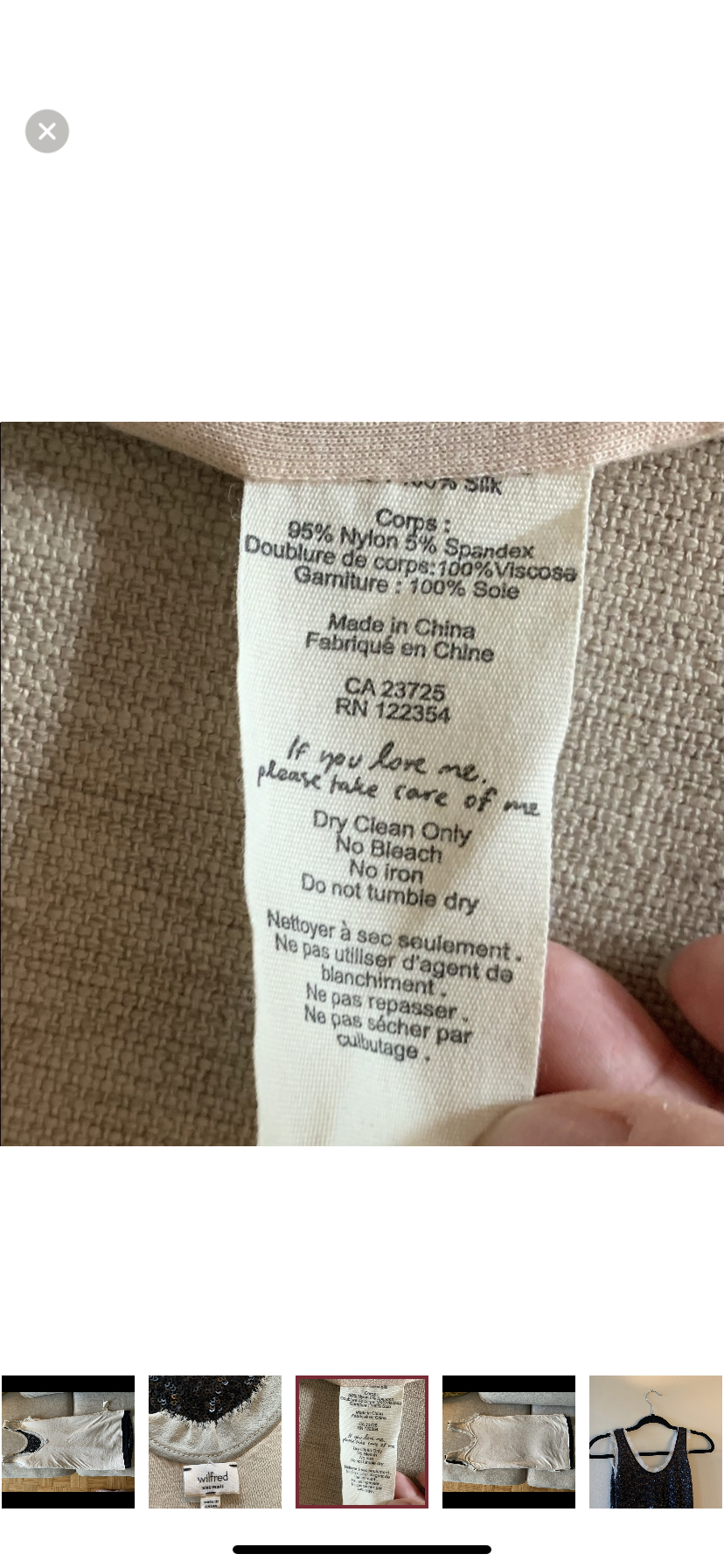 Wilfred Aritzia Barbizon Sequin Dress- Size XXS image indicator(8)