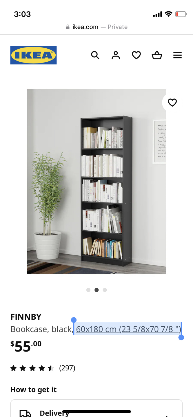 Ikea Finnby bookcase - photo 2