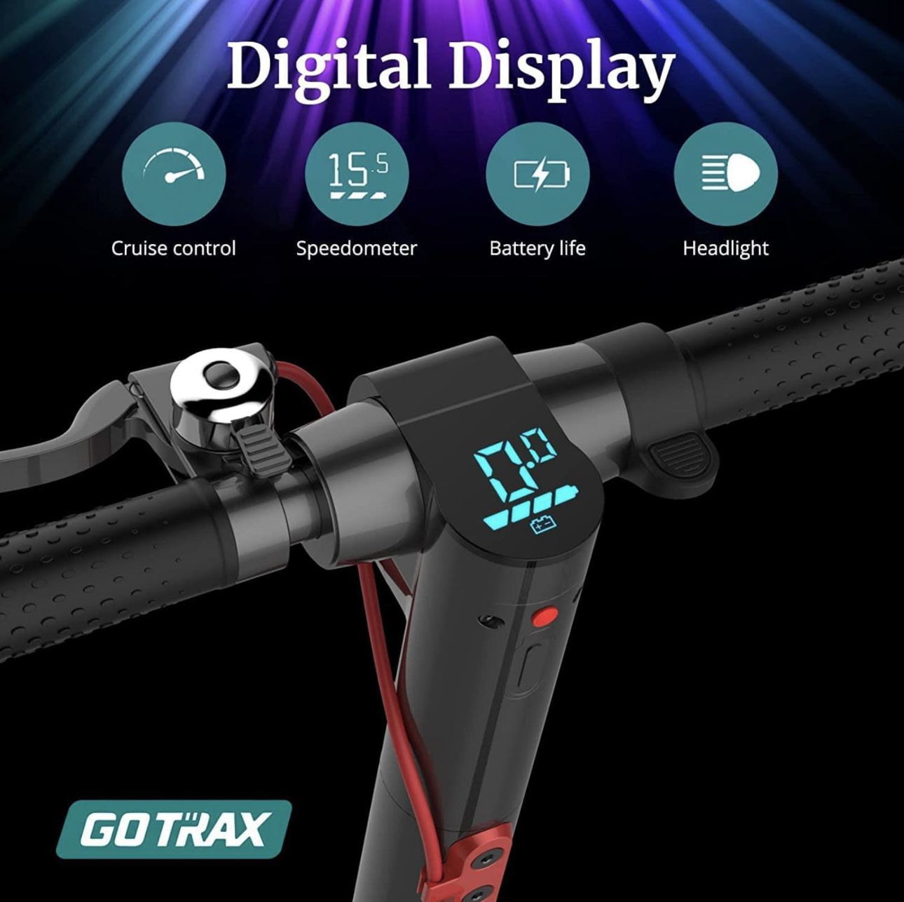 Gotrax GXL V2 Series Electric Scooter, - photo 4