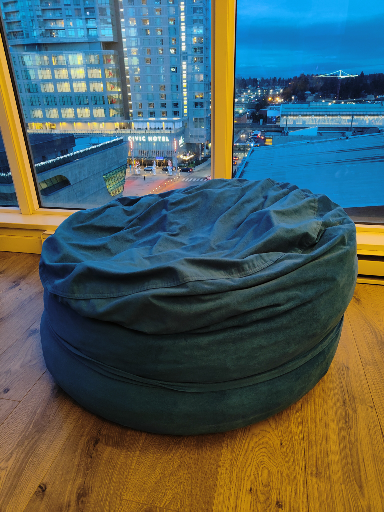 Blue Bean Bag