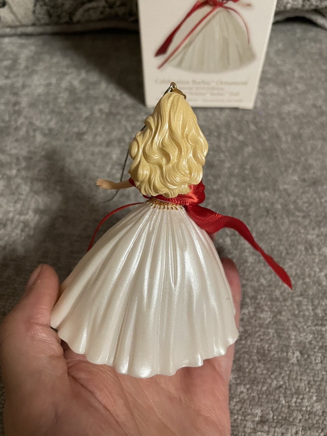Hallmark Keepsake Barbie Ornament; Celebration Barbie #11 2010 image indicator(3)