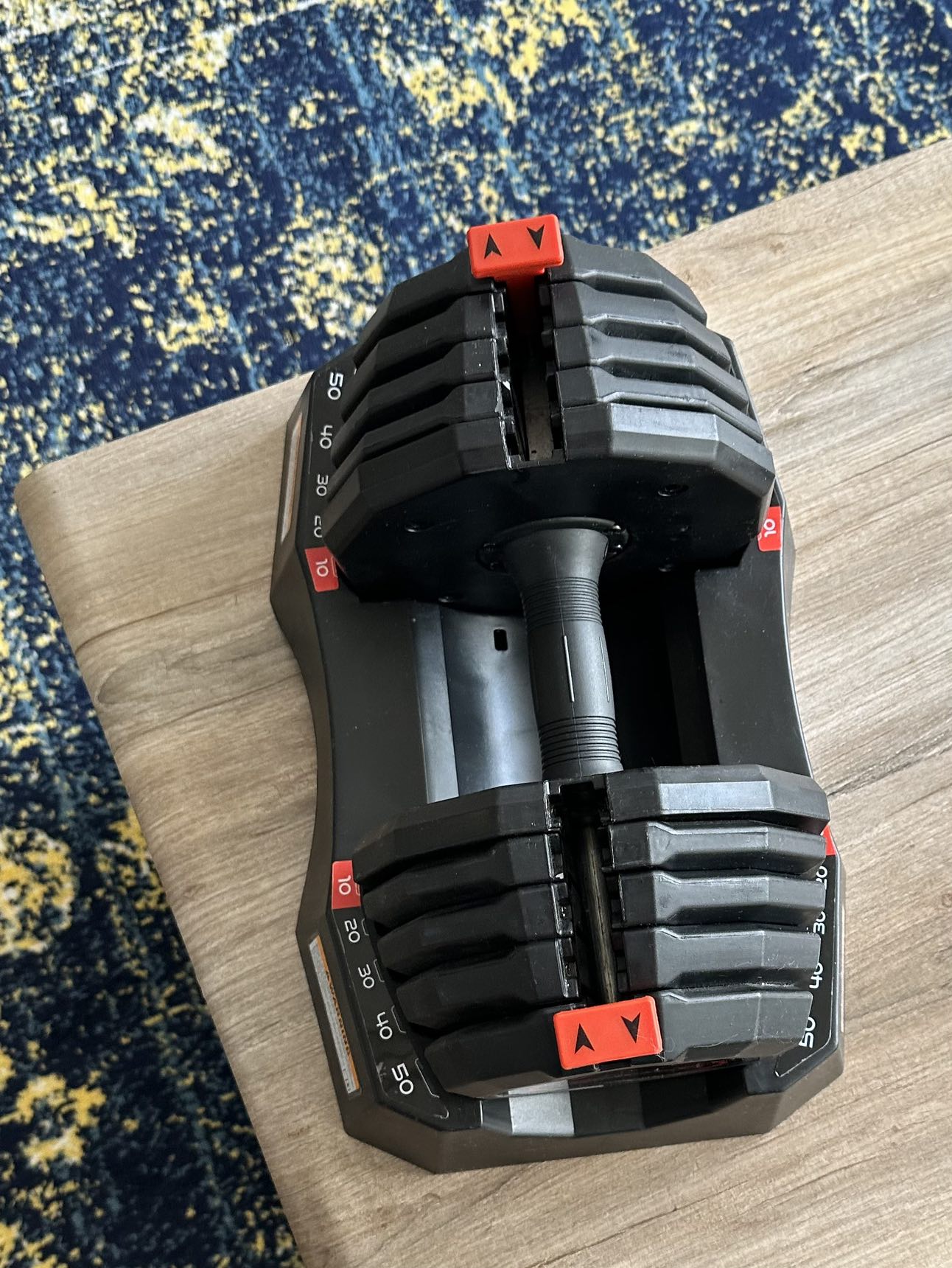Adjustable 50 Pound Dumbbell Weights - photo 5