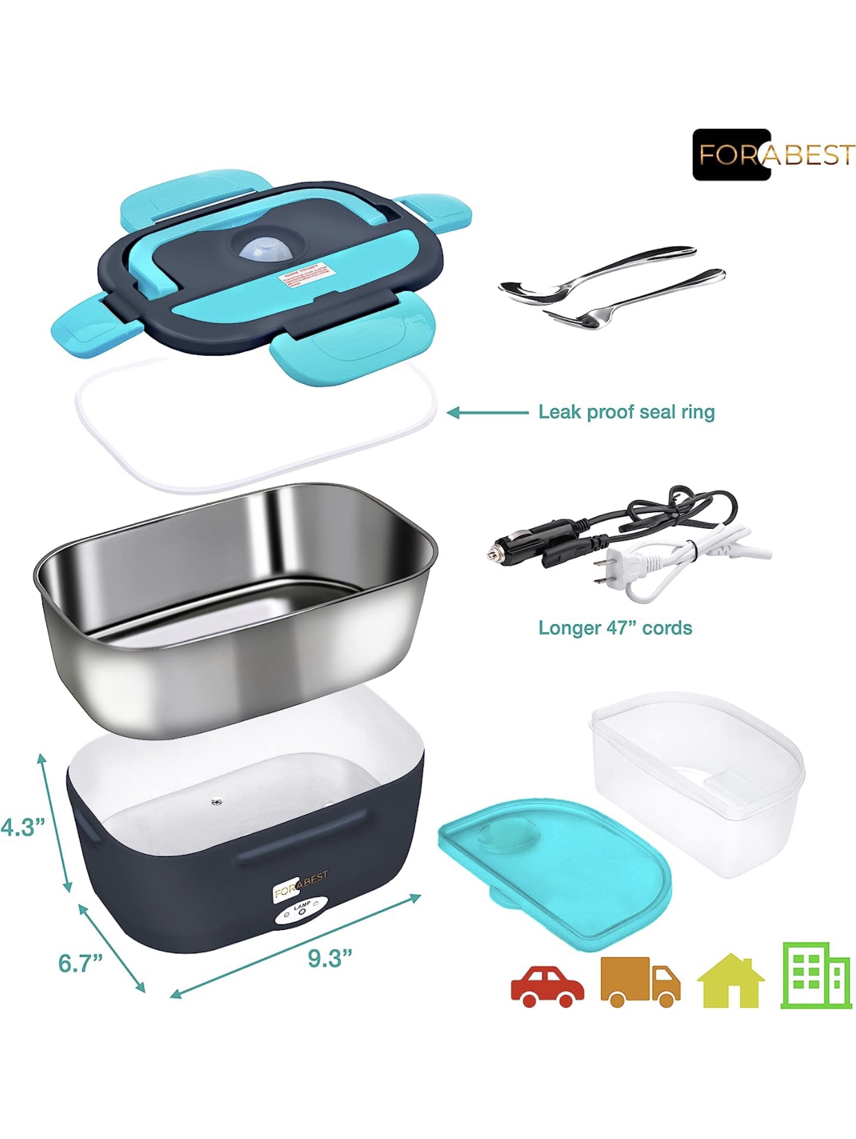 Electric Lunch Box Food Heater