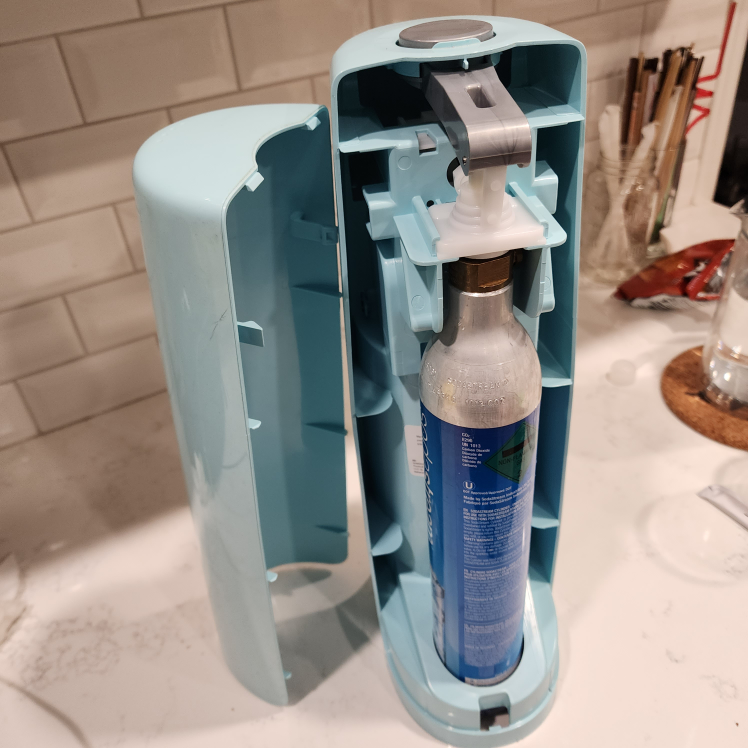 Sodastream (turquoise colour) - no bottle #SellingSpree - photo 4