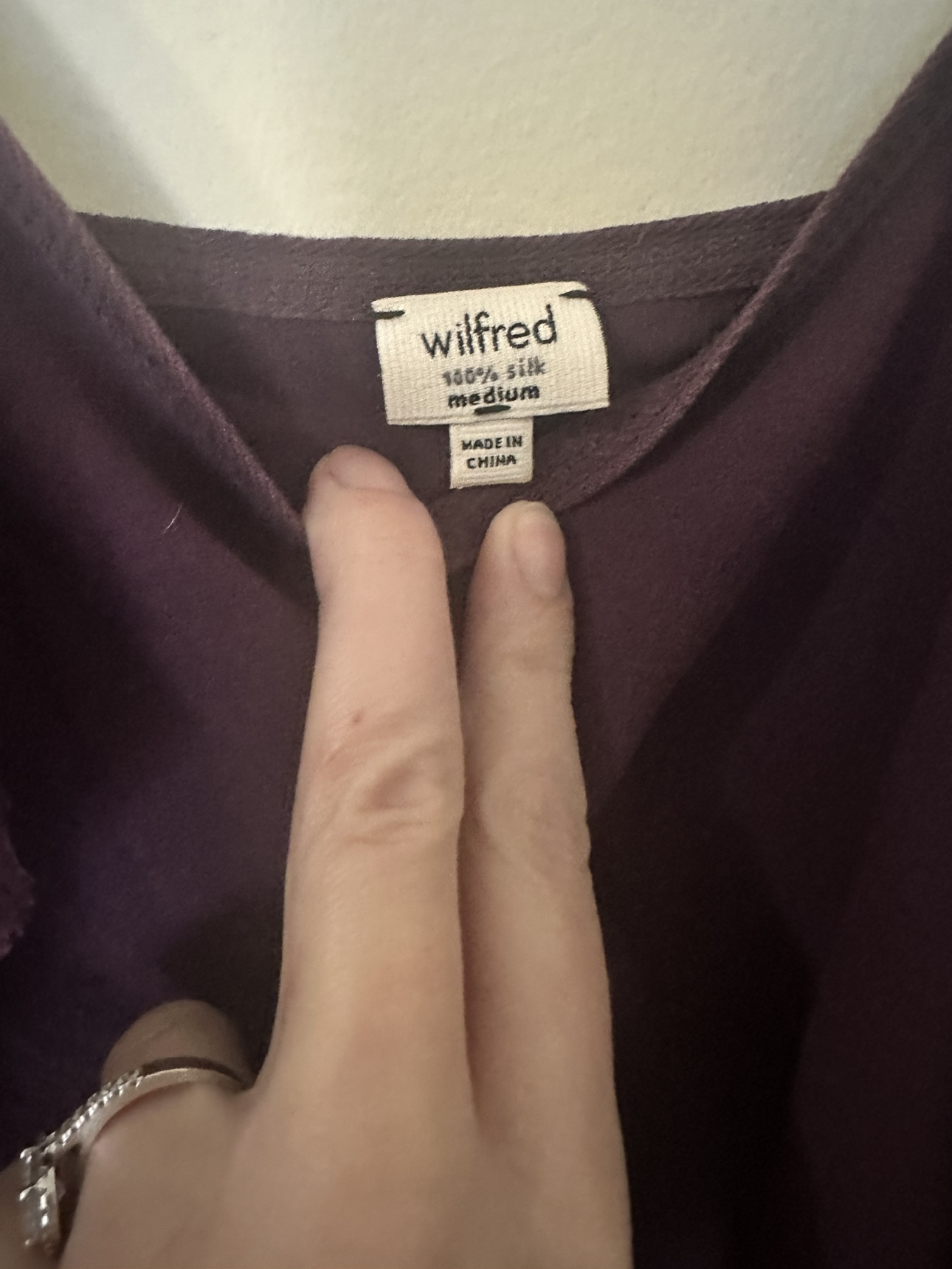 WILFRED DRESS 100 % silk. - photo 3