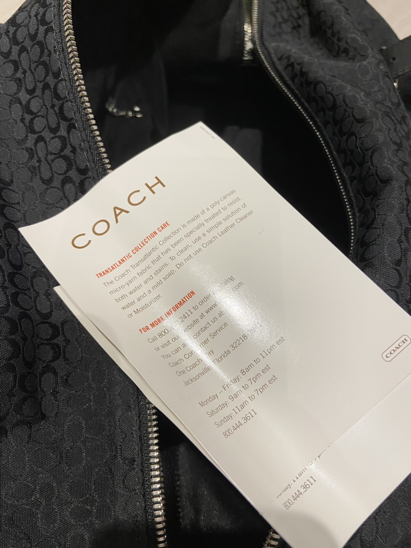 Coach Weekender Duffle Bag in signature jacquard fabric image indicator(7)