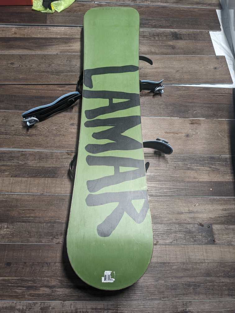 132 cm Lamar snowboard and Firefly bindings - photo 2