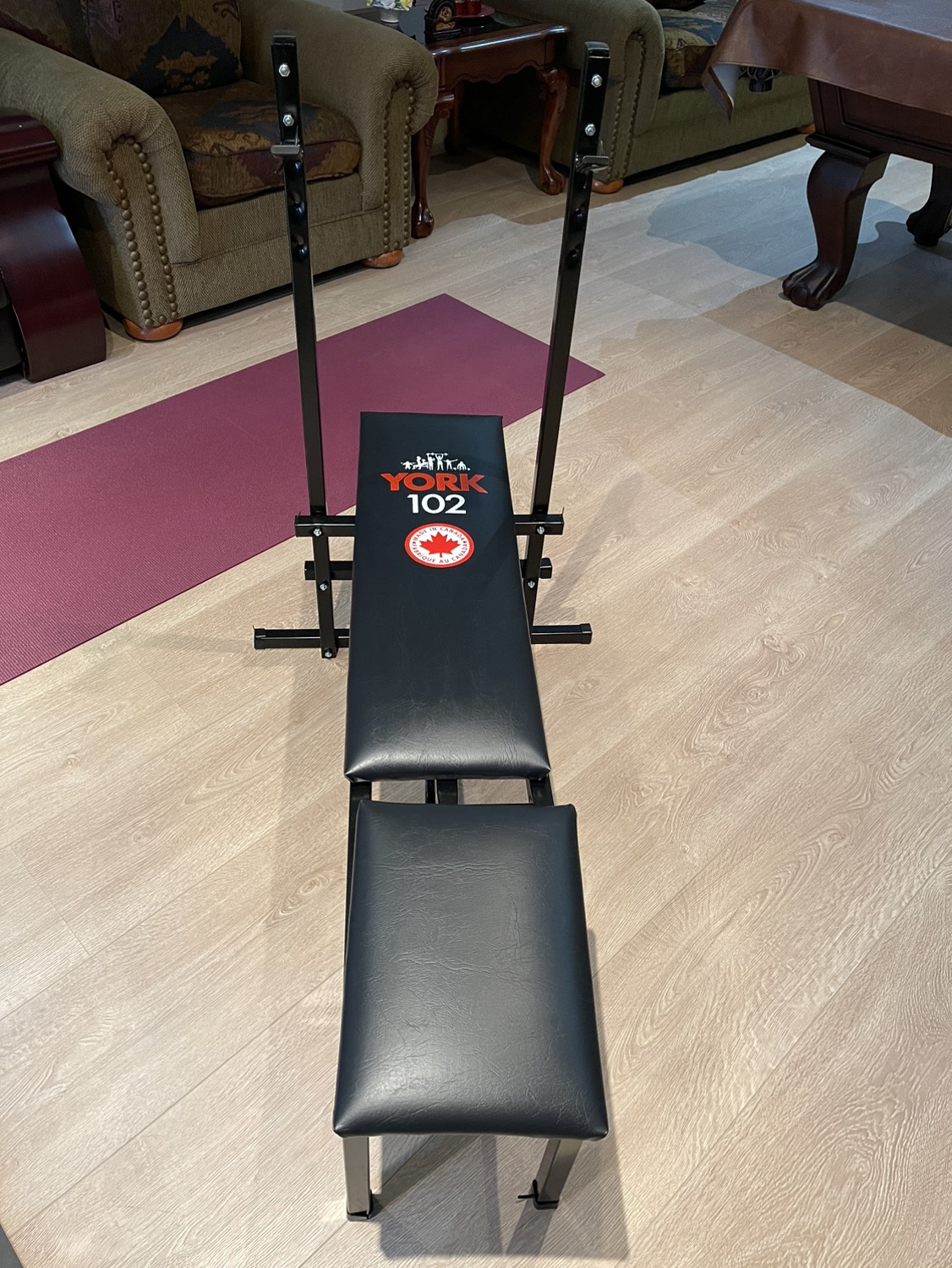 YORK Workout bench