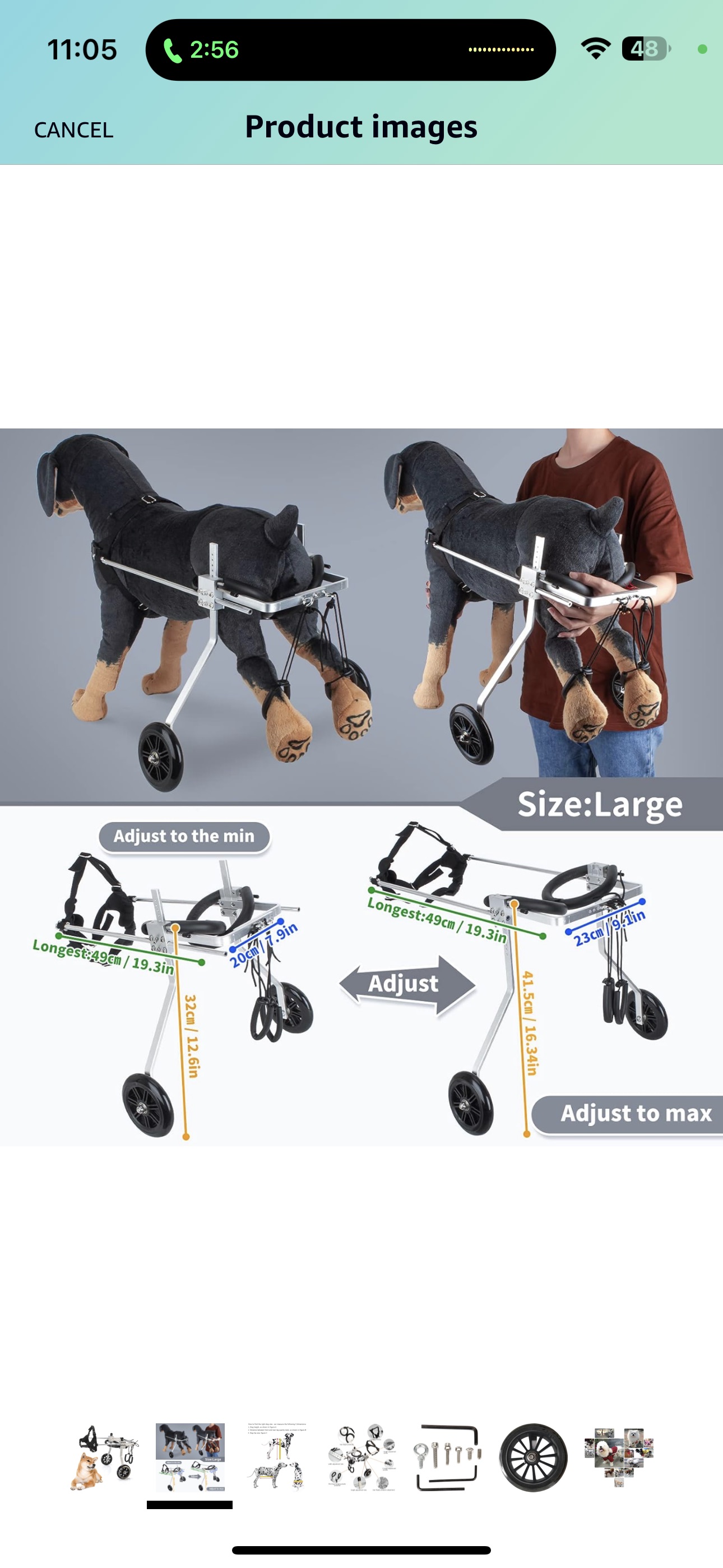 Dog wheelchair - photo 5