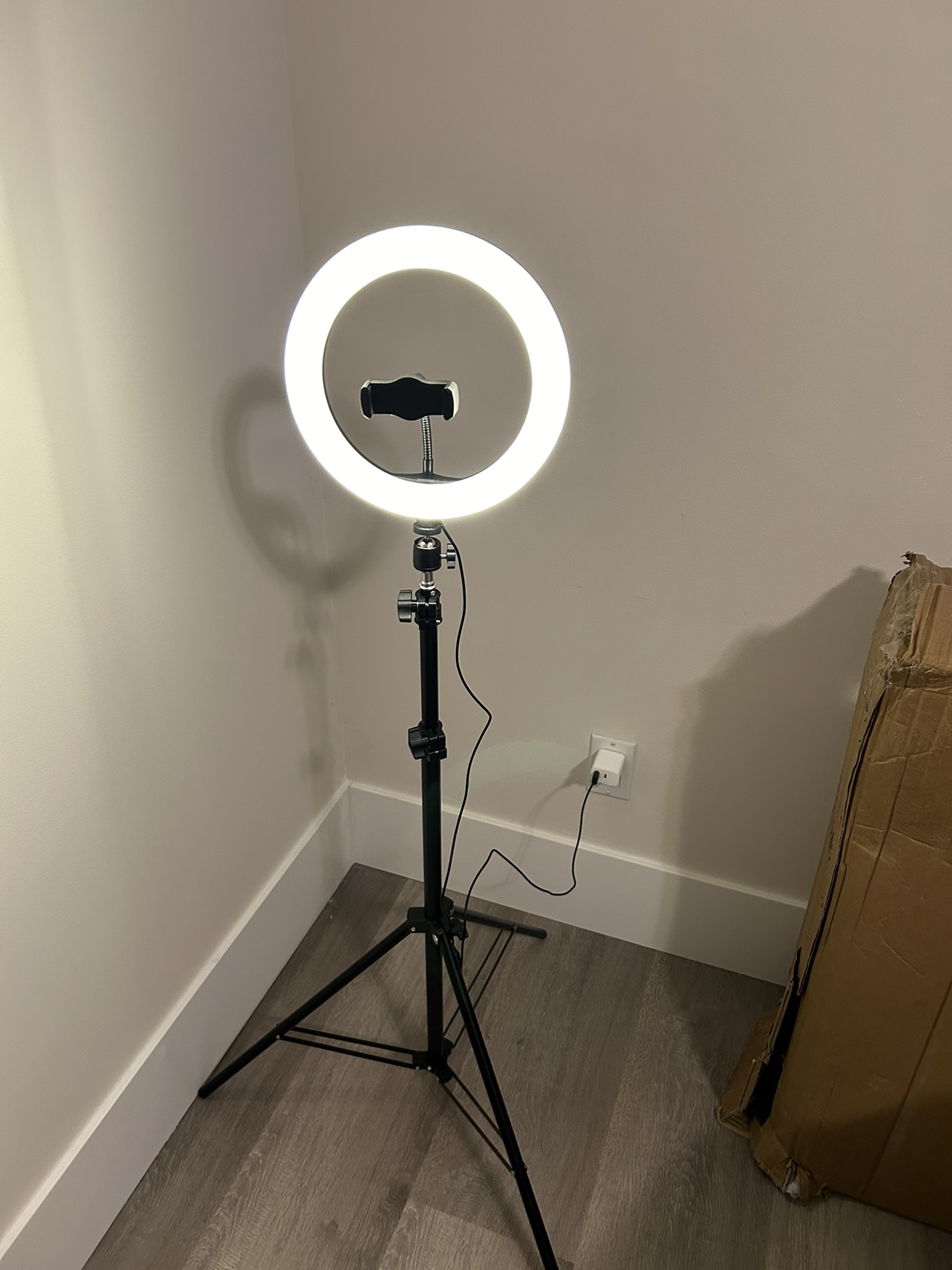 10 inches Ring light with tripod stand - photo 2