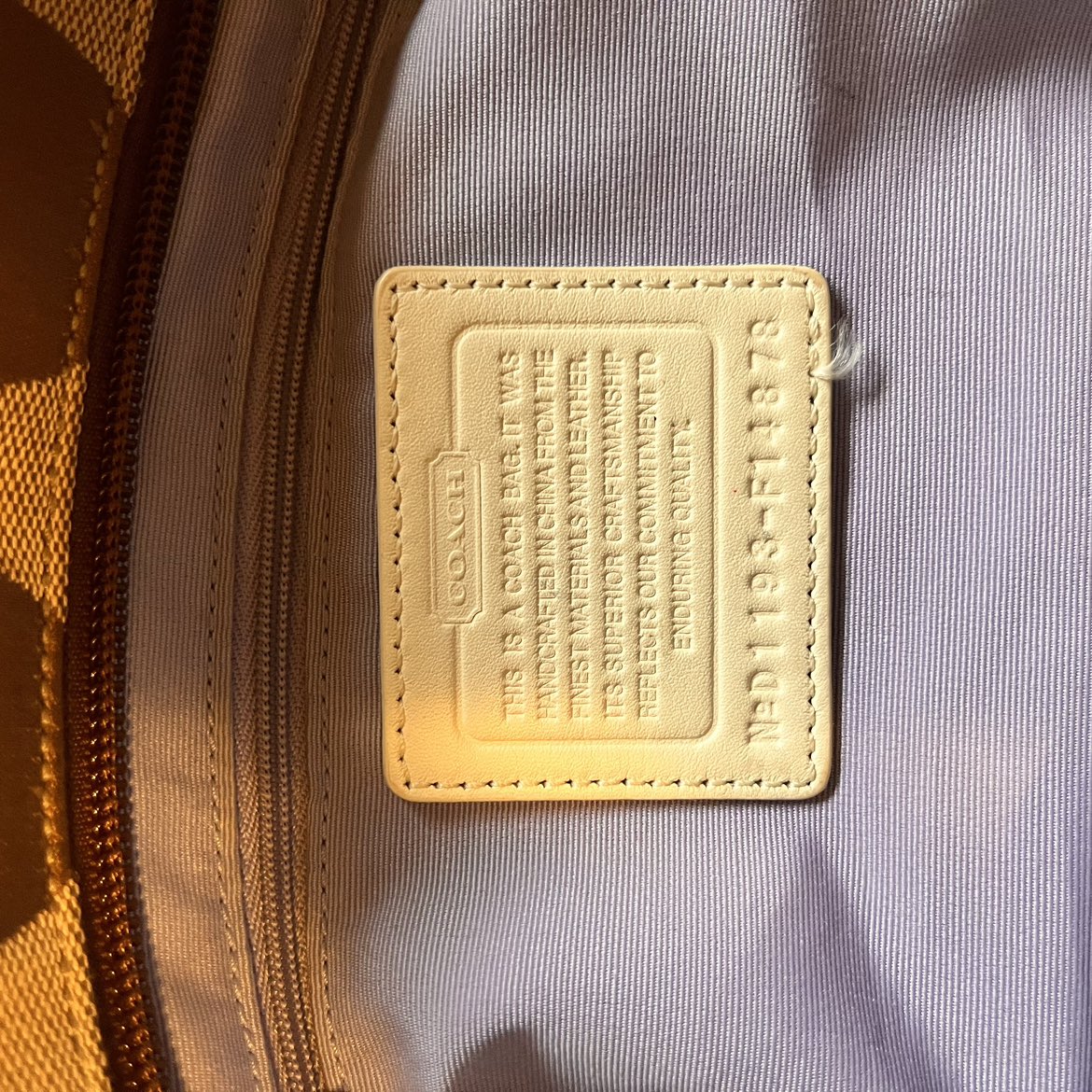 Authentic Coach Bag image indicator(9)
