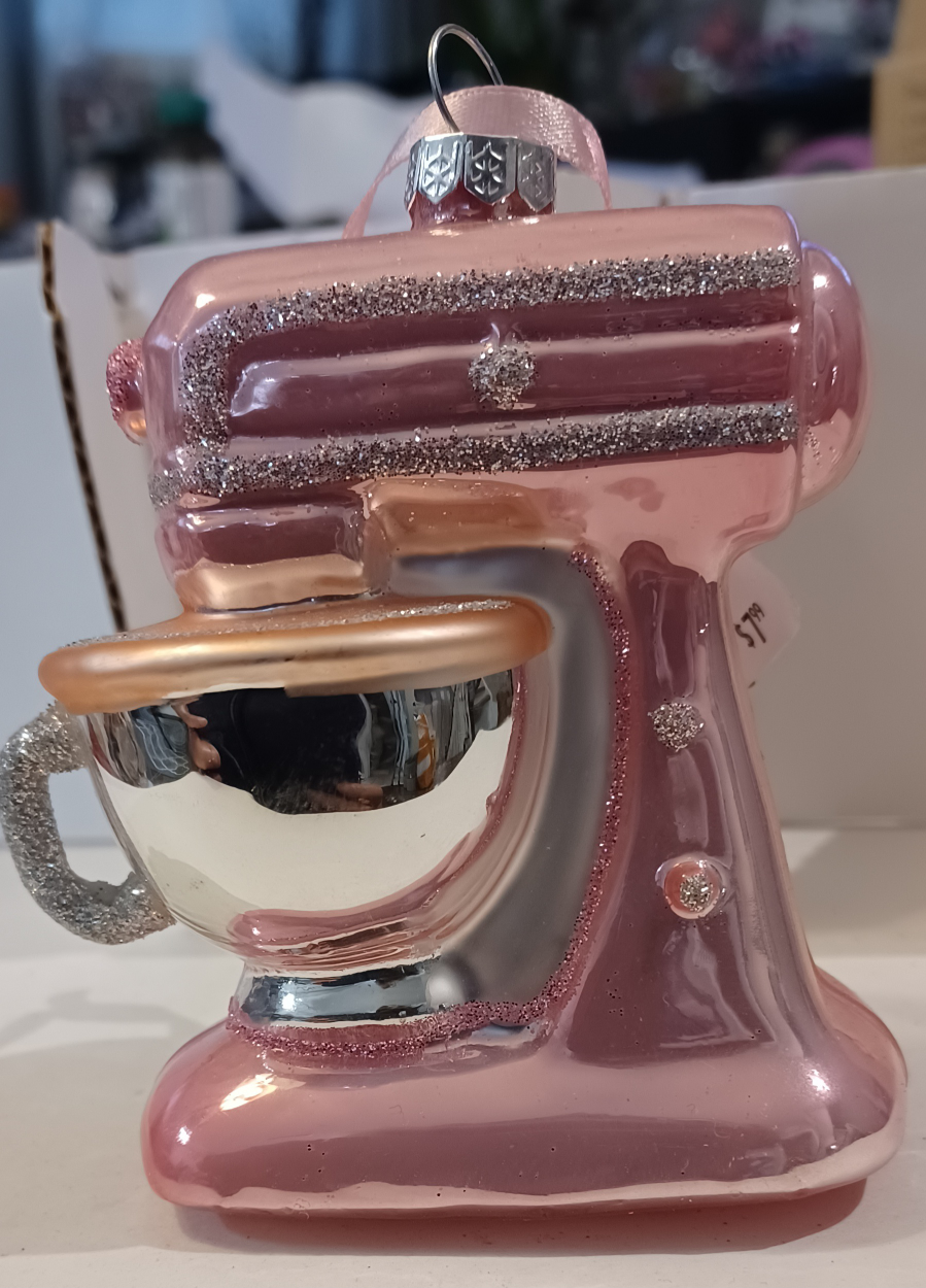 Ornament - Pink Mixer thumbnail