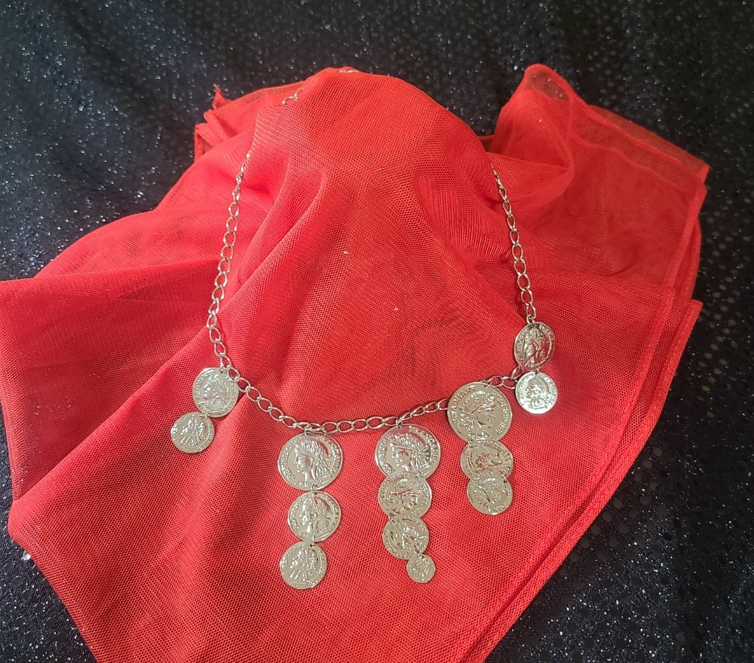 Engrave Greek face images  necklace