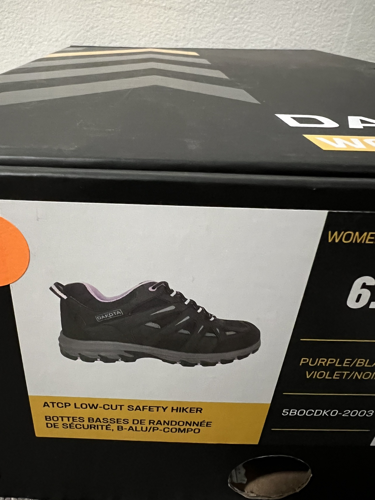 DAKOTA safety shoes women size 6 - photo 4