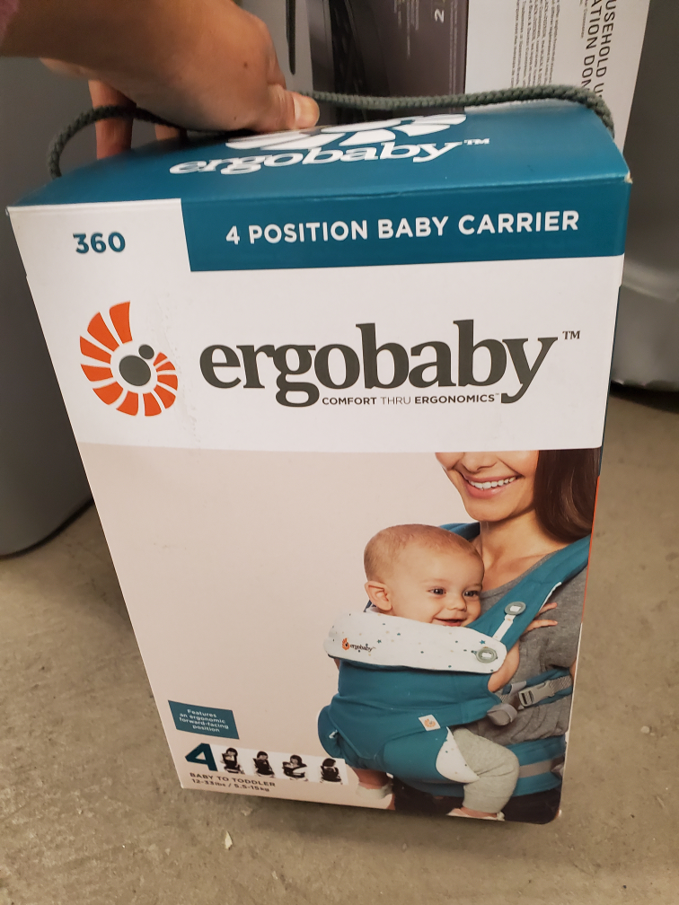 Ergo baby carrier - valued over $100 thumbnail