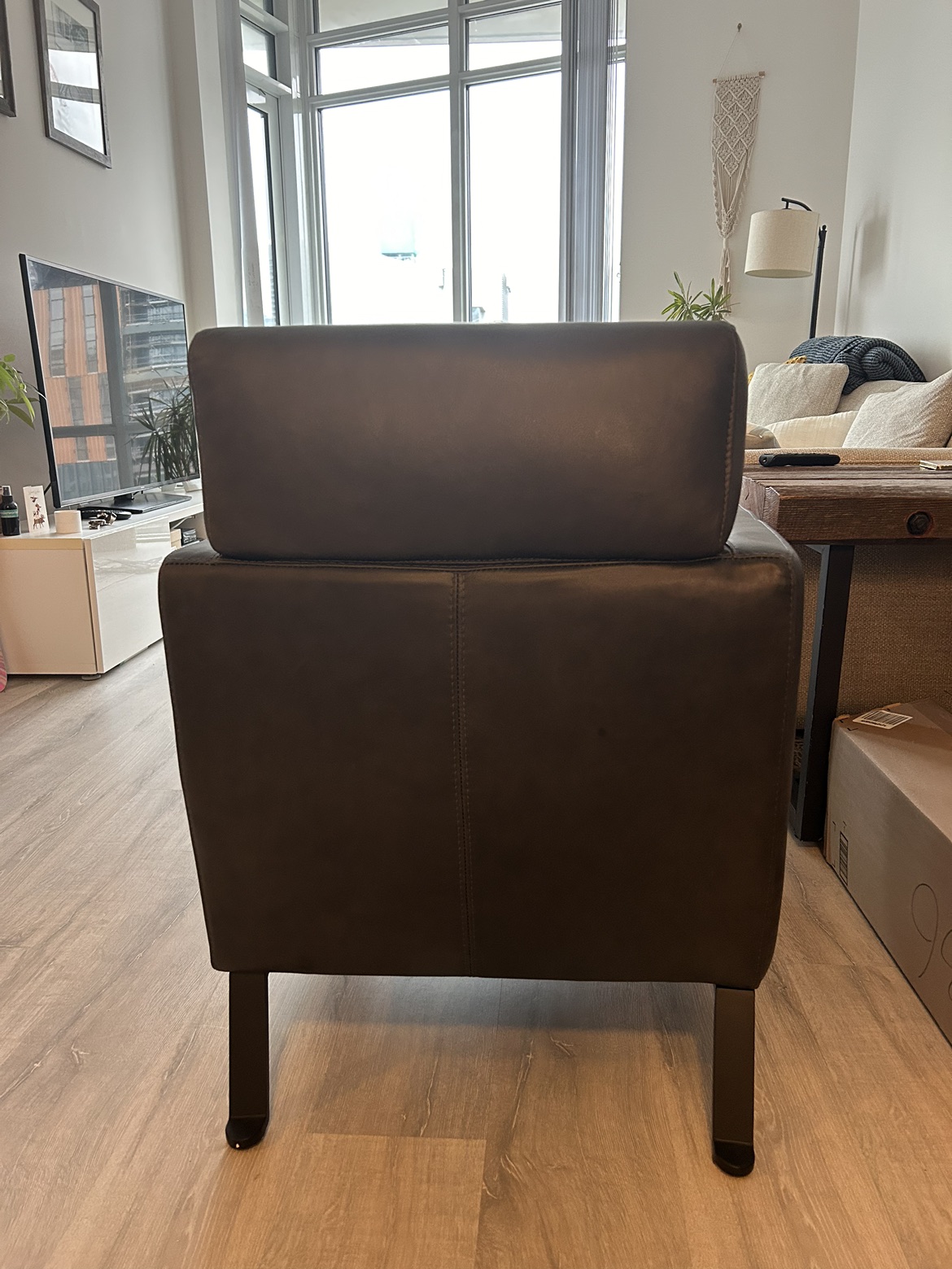 Urban barn “Camilo leather armchair” image indicator(3)