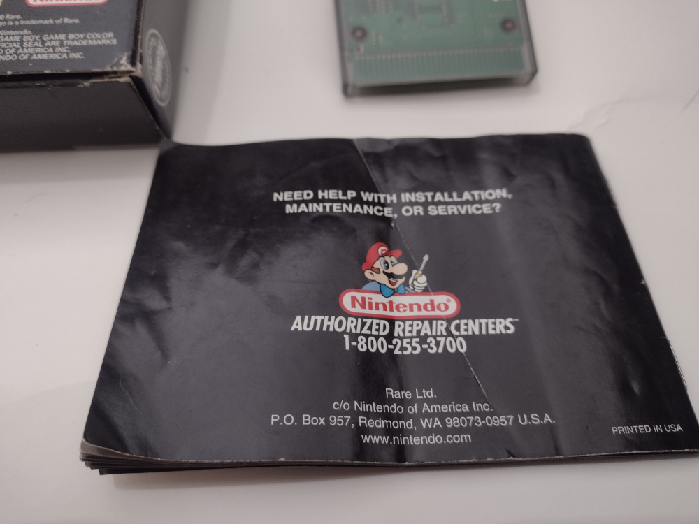 Rare Perfect Dark (Nintendo GBC, 2000) Preowned With Packaging image indicator(5)