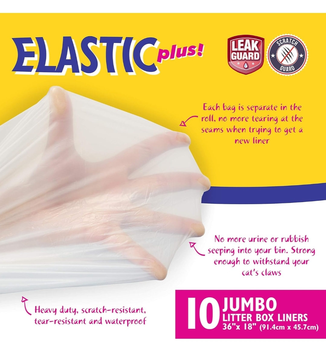 🎁Fresh Kitty Super Thick Super Jumbo Litter Bags🎁 image indicator(3)