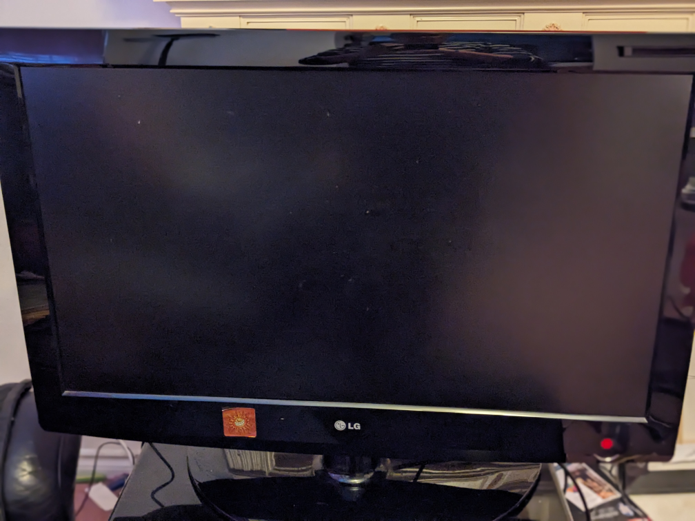 LG 37" TV with stand thumbnail
