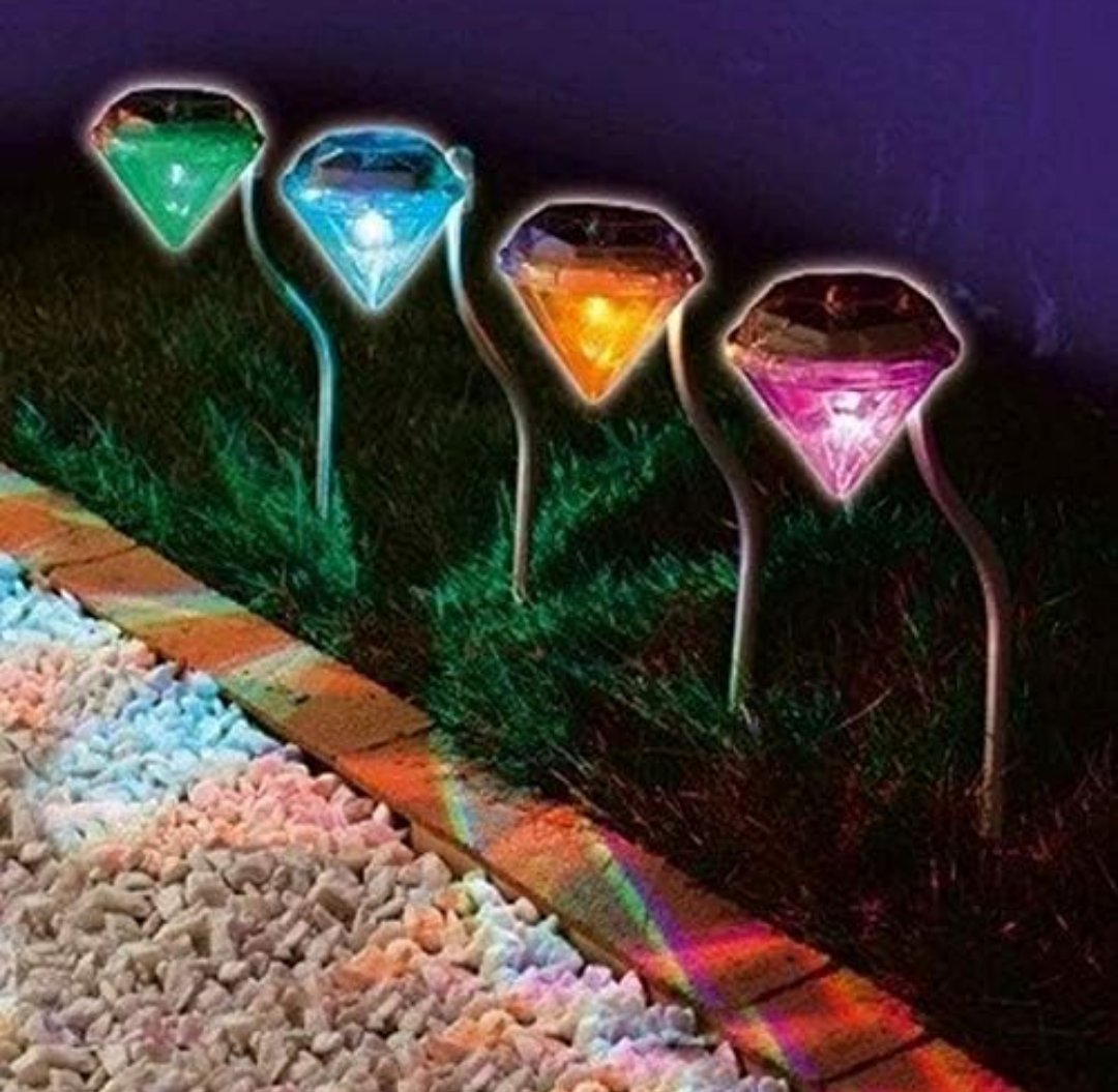 FOUR PIECES WATERPROOF SOLAR OUTDOOR LAMPS - photo 5