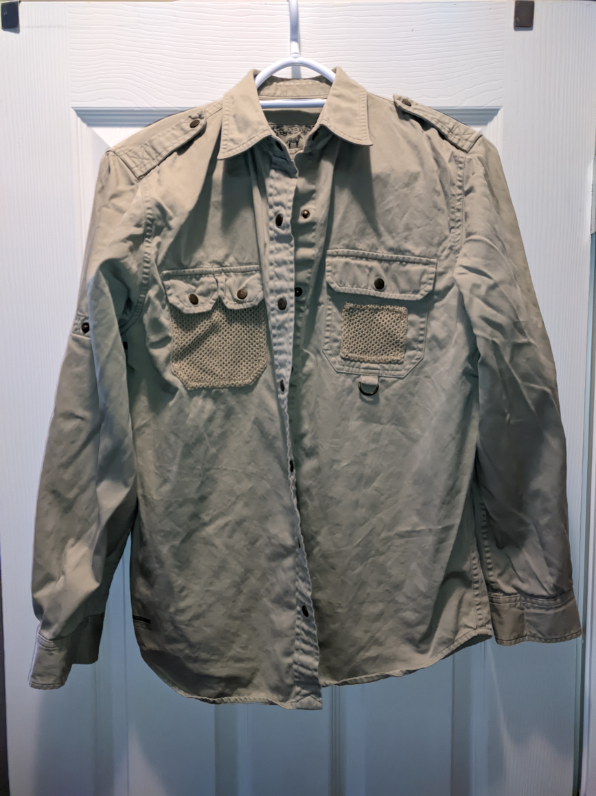 #Freecycle work shirt women size M thumbnail