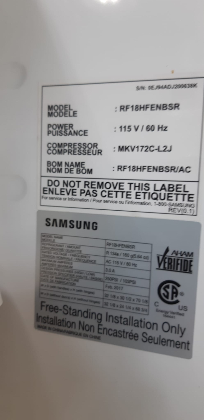 Samsung French Door Refrigerator image indicator(3)