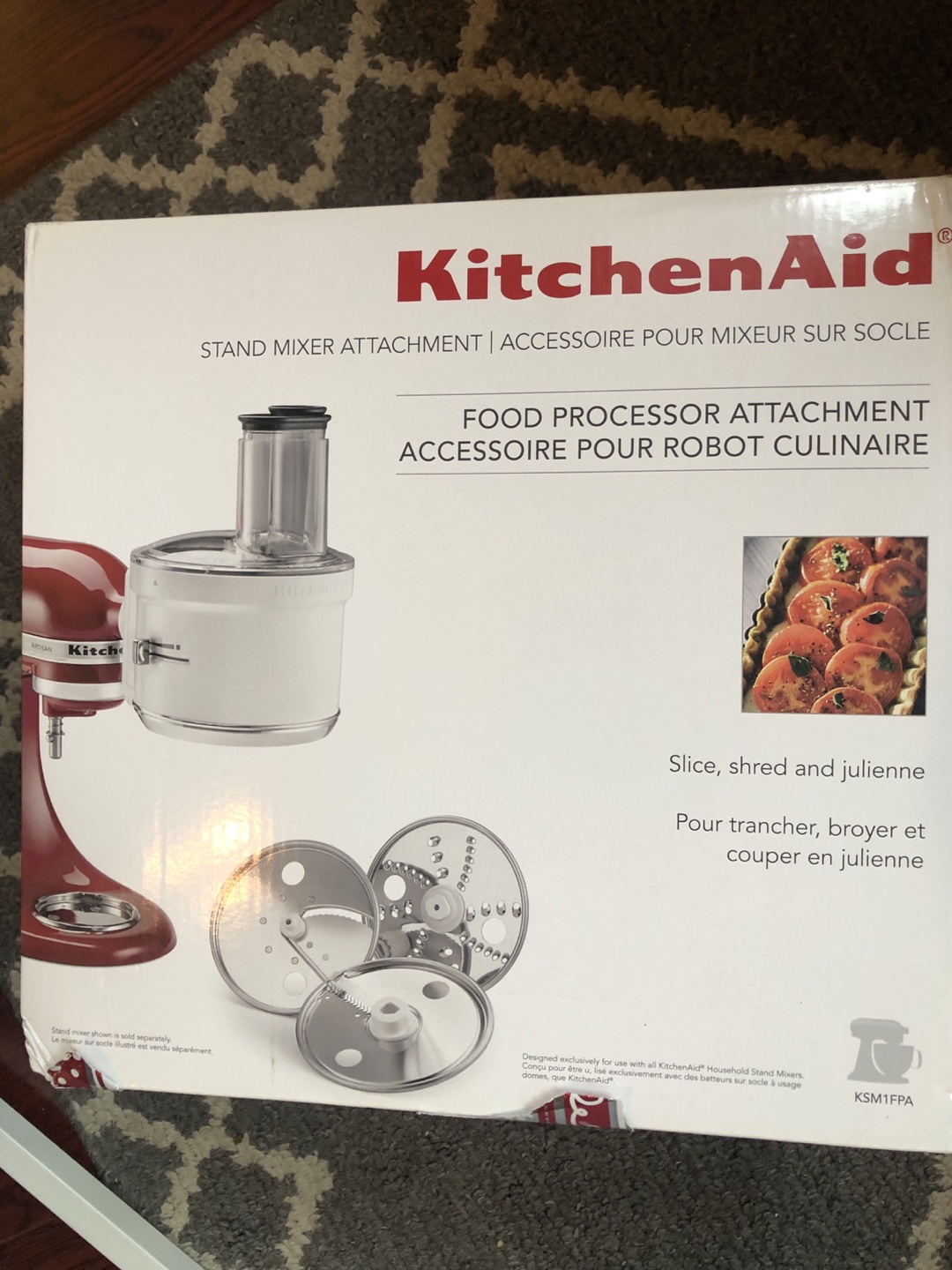 Kitchenaid food processor attachment