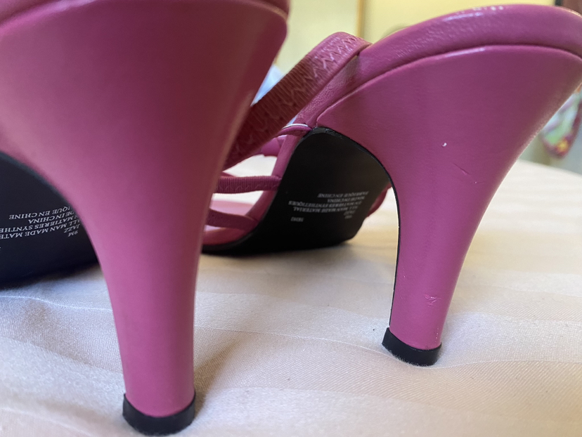 Pink heeled sandals  Size 9M - photo 5