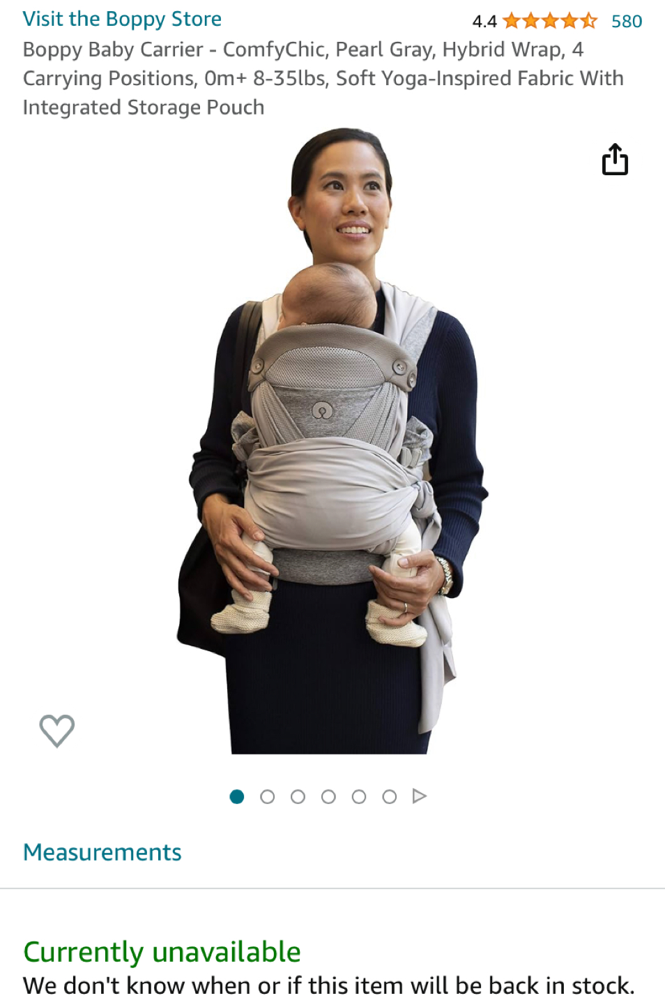Boppy ComfyChic Hybrid Baby Carrier - photo 4