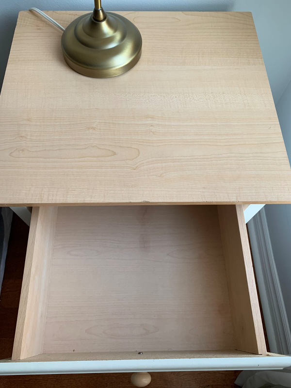 Wooden side table - photo 3