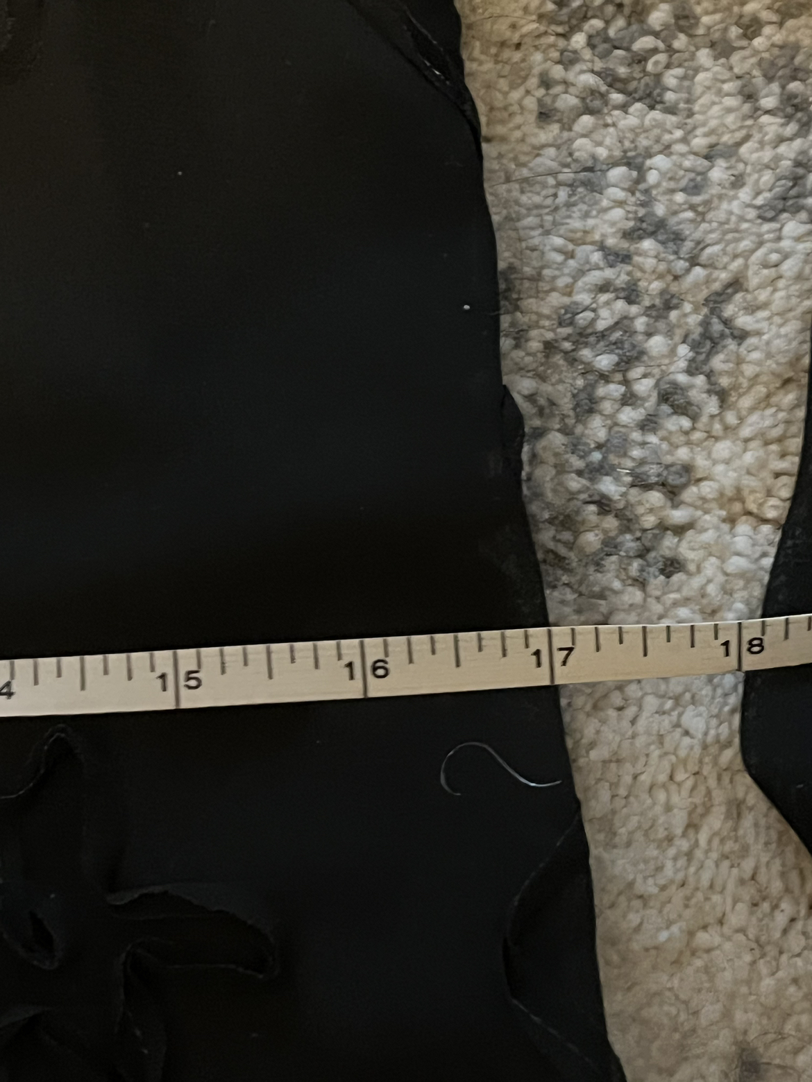 BCBG Max Azaria black flower appliqué dres XXS- XS 🎁 image indicator(7)