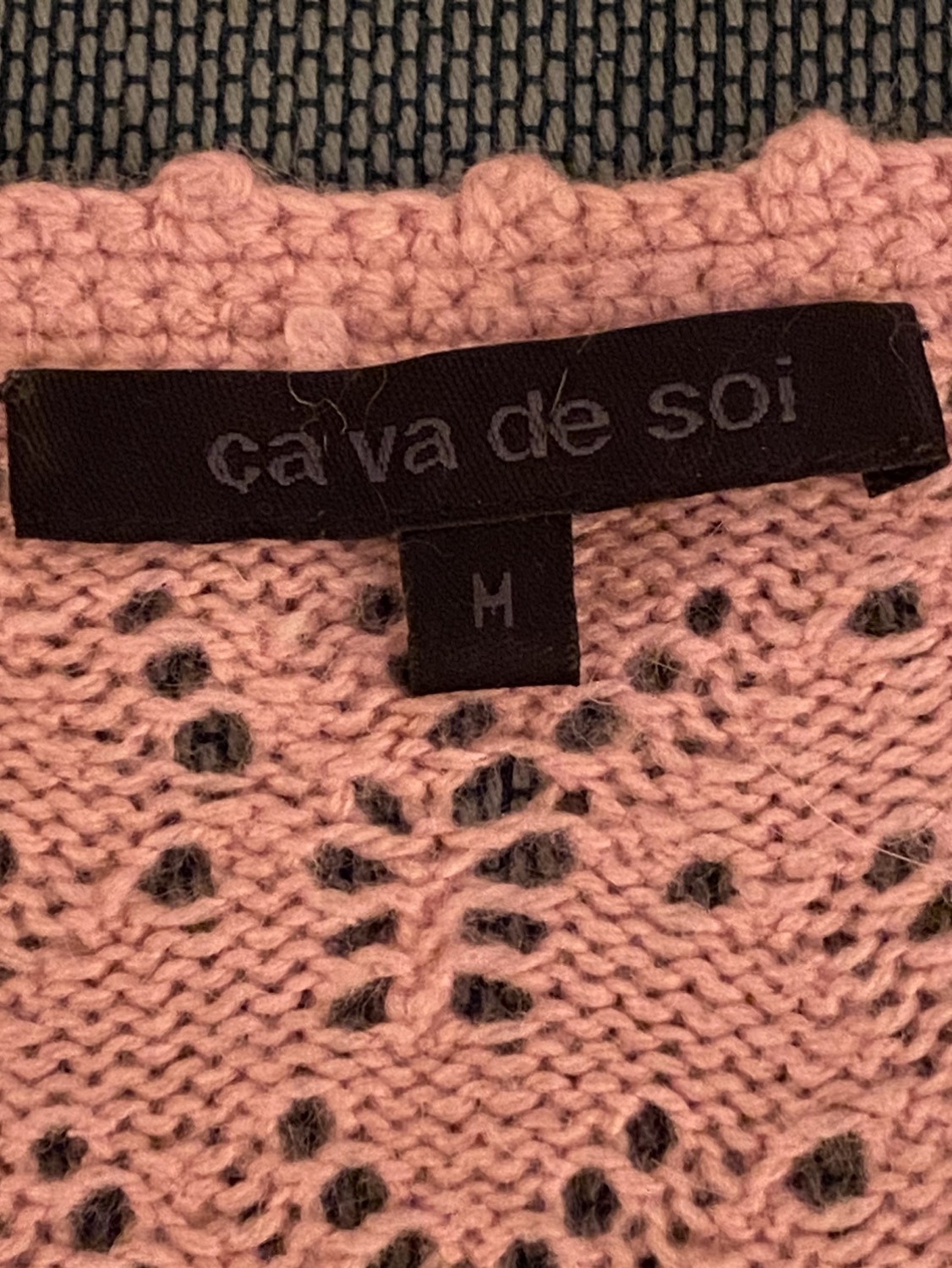 Pink Crossover Sweater - Medium image indicator(5)