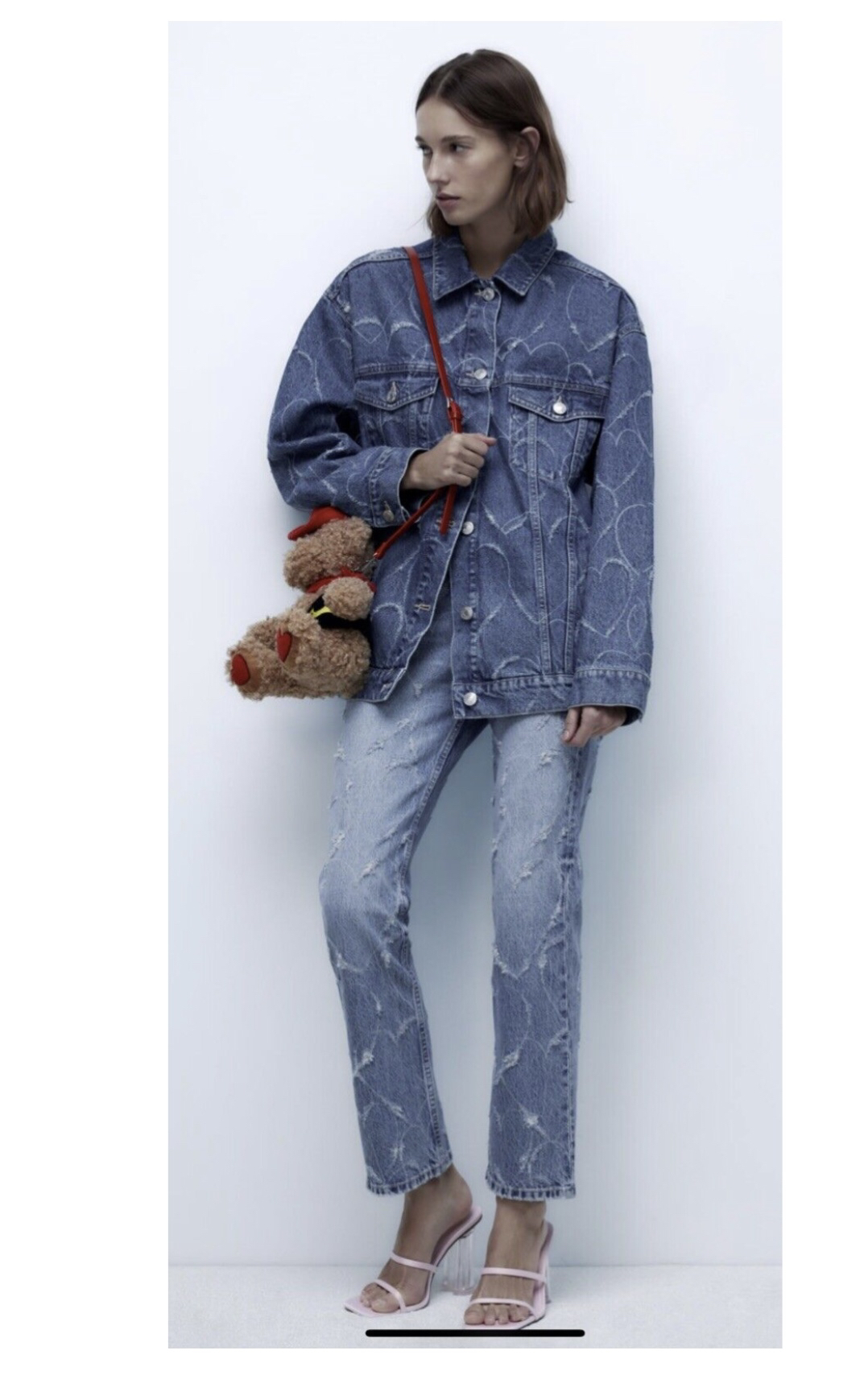 Zara Cowboy Bear Crossbody bag thumbnail