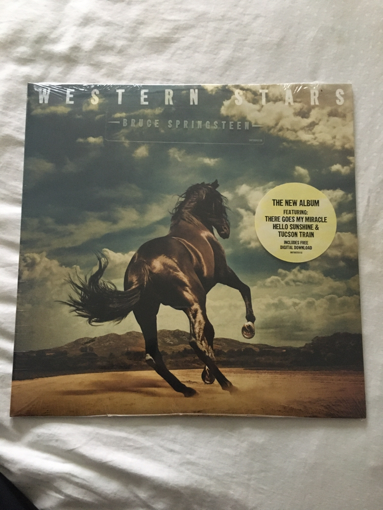 Unopened Bruce Springsteen Western Stars album thumbnail