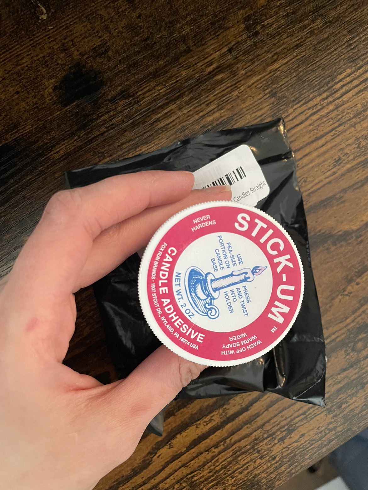 Candle Adhesive