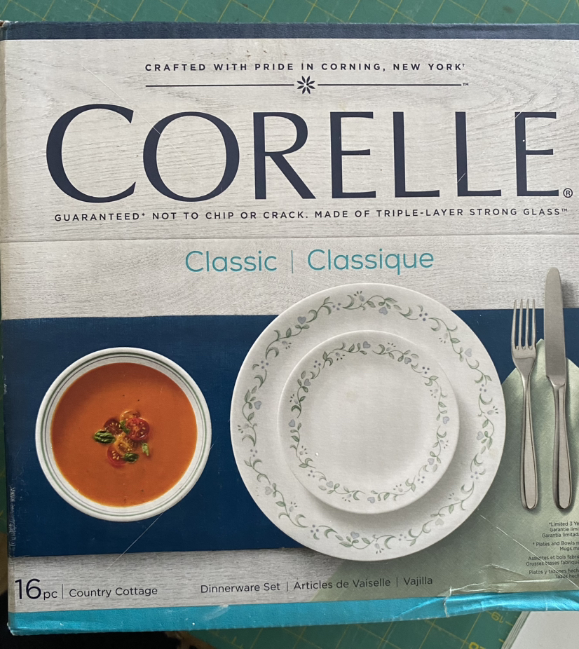 Corelle Dinnerware set