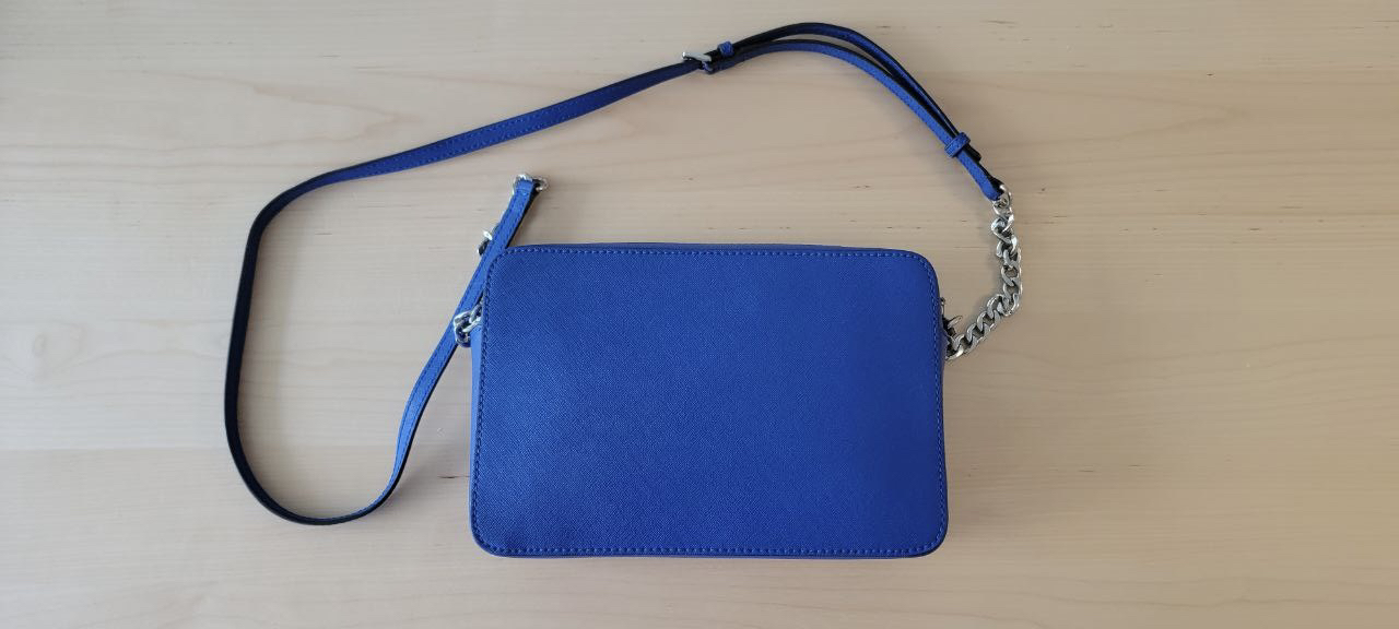 Michael Kors Jet set large saffiano leather crossbody bag