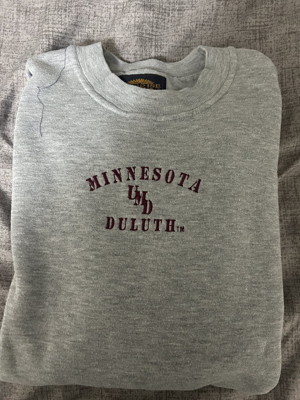Grey Oversized Crewneck thumbnail