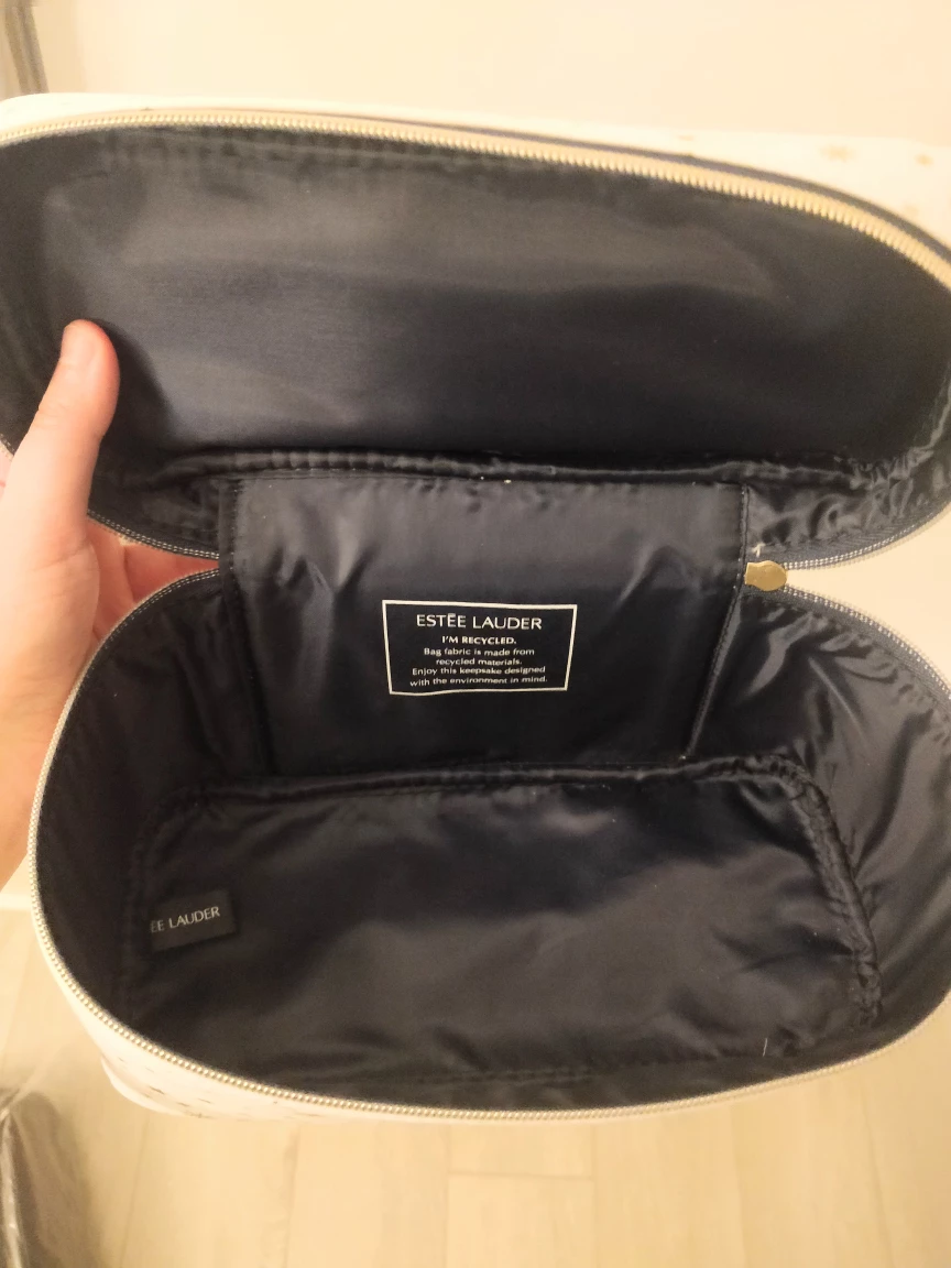 Estée Lauder Cosmetic Bag with Handle and Zipper - photo 4