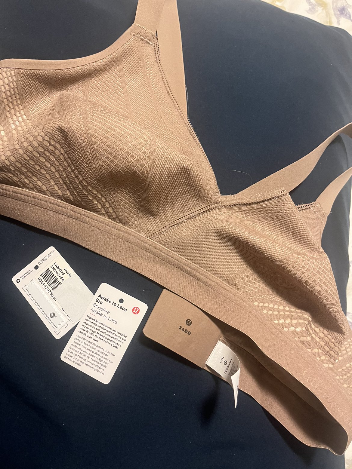 New Lululemon Awake to Lace bra new with tags thumbnail