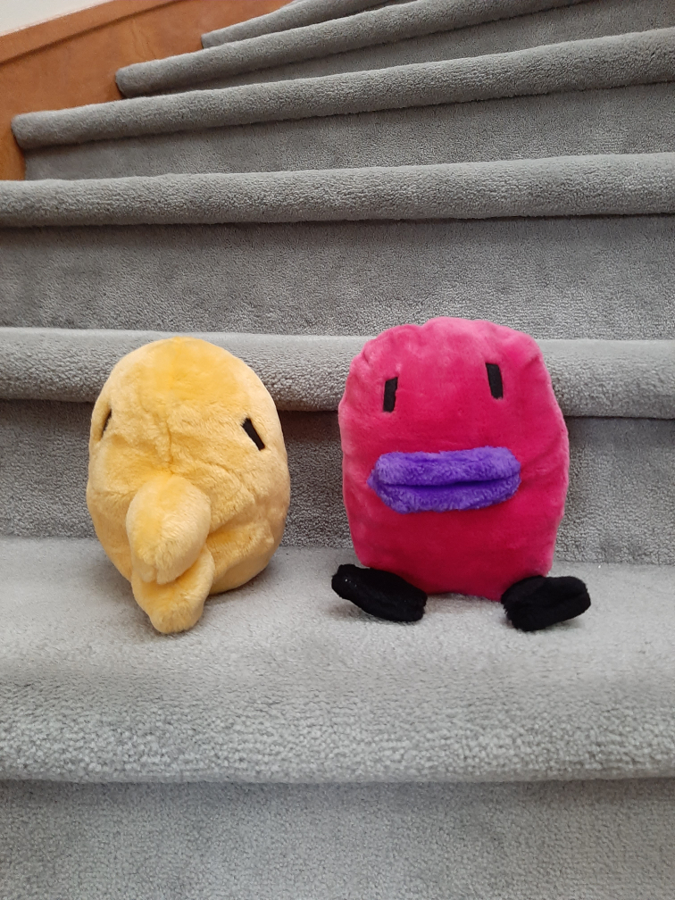 Vintage Tamagotchi Transformable Plush Toys