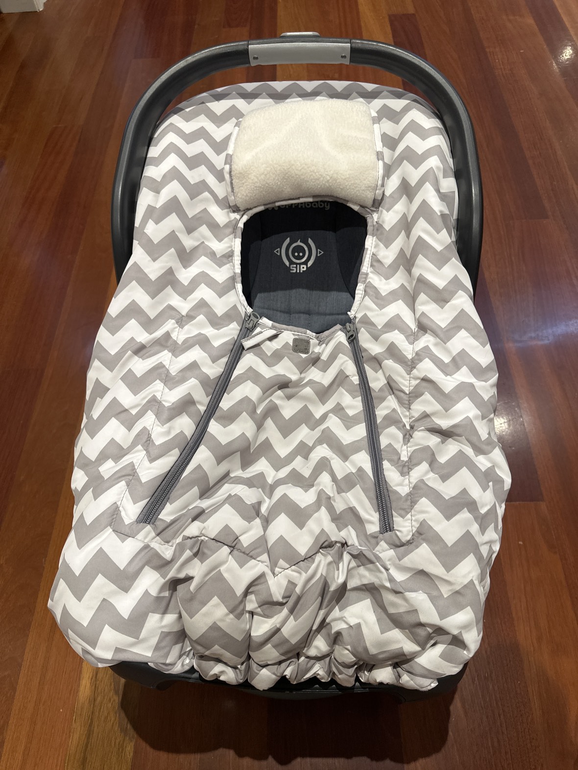 Jolly jumper infant carseat cover image indicator(2)