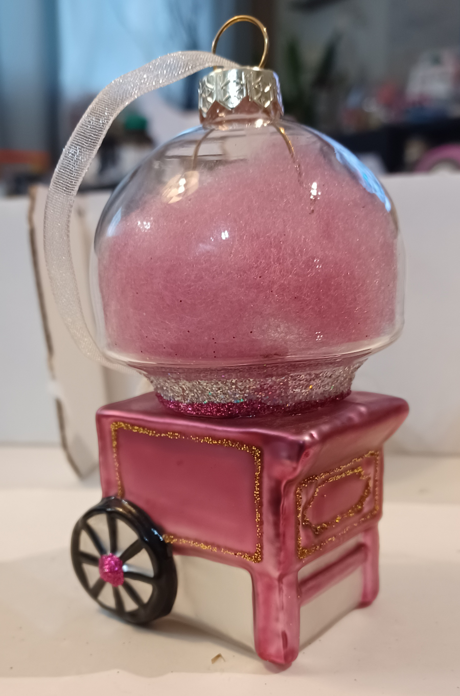 Christmas Ornament - Candy Floss Machine thumbnail