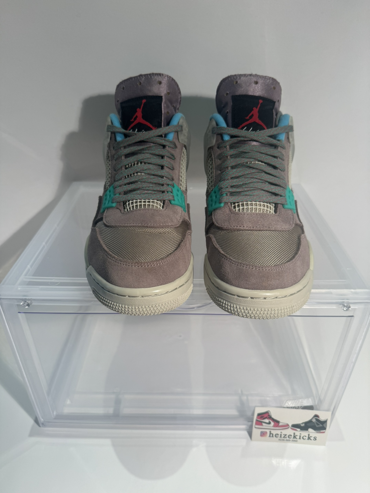 Jordan 4 Union Taupe Haze size 10.5 image indicator(3)