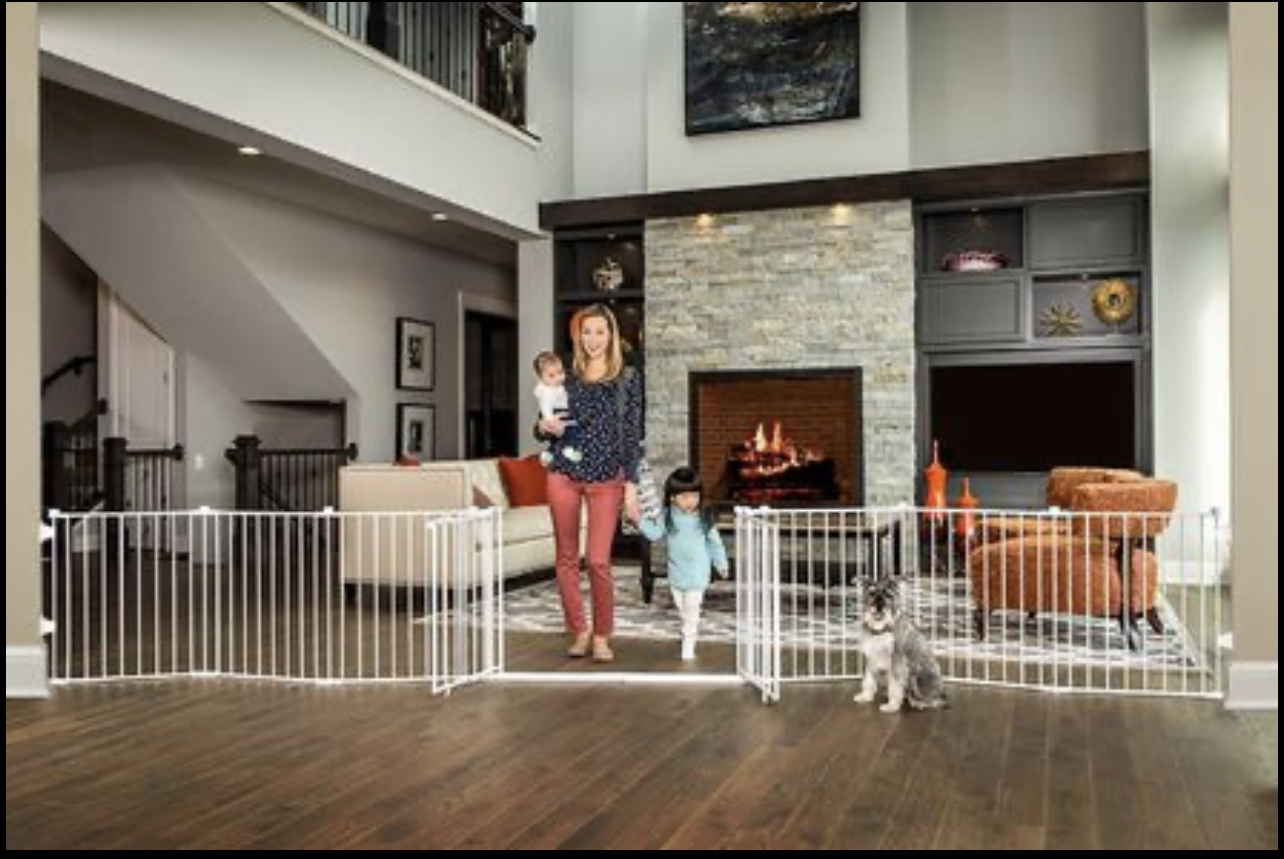 Regalo Double Door 192-Inch Super Wide Gate