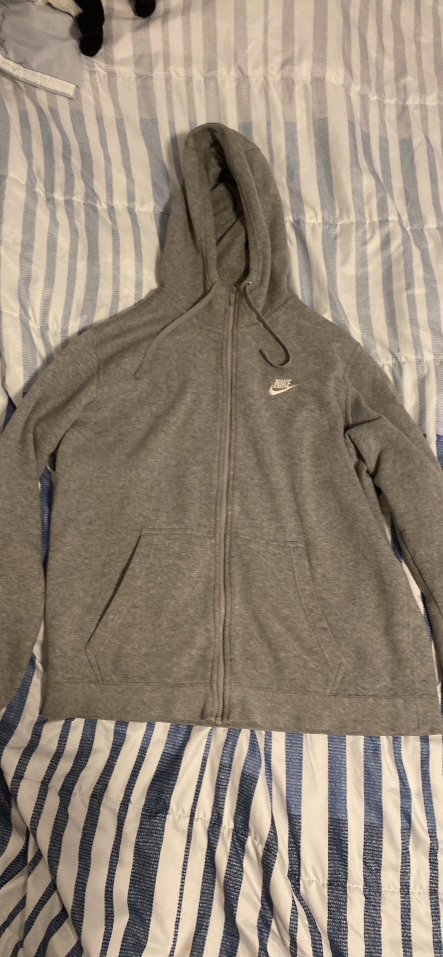 Grey Nike Club fleece
