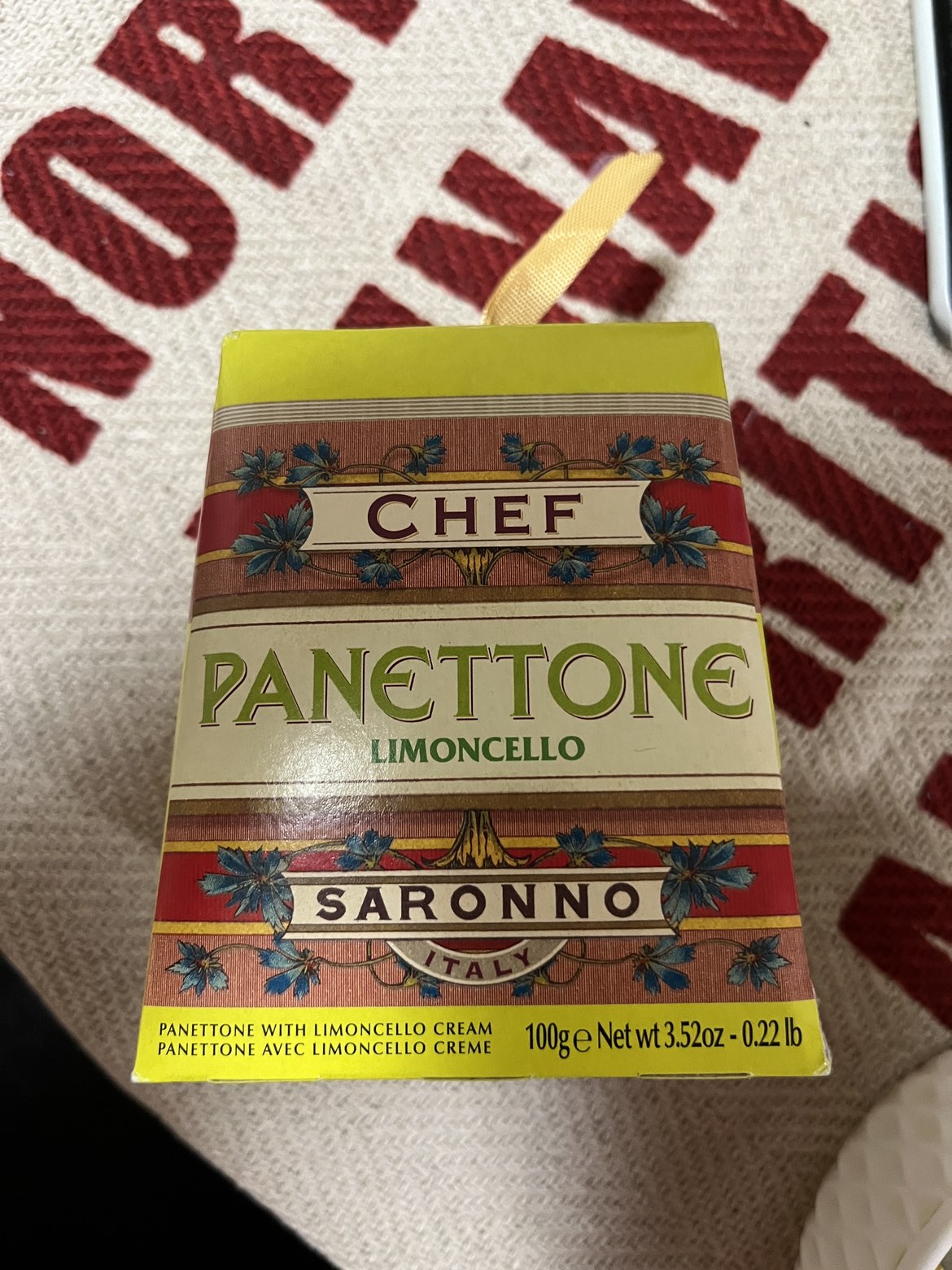 Chef Panettone cake