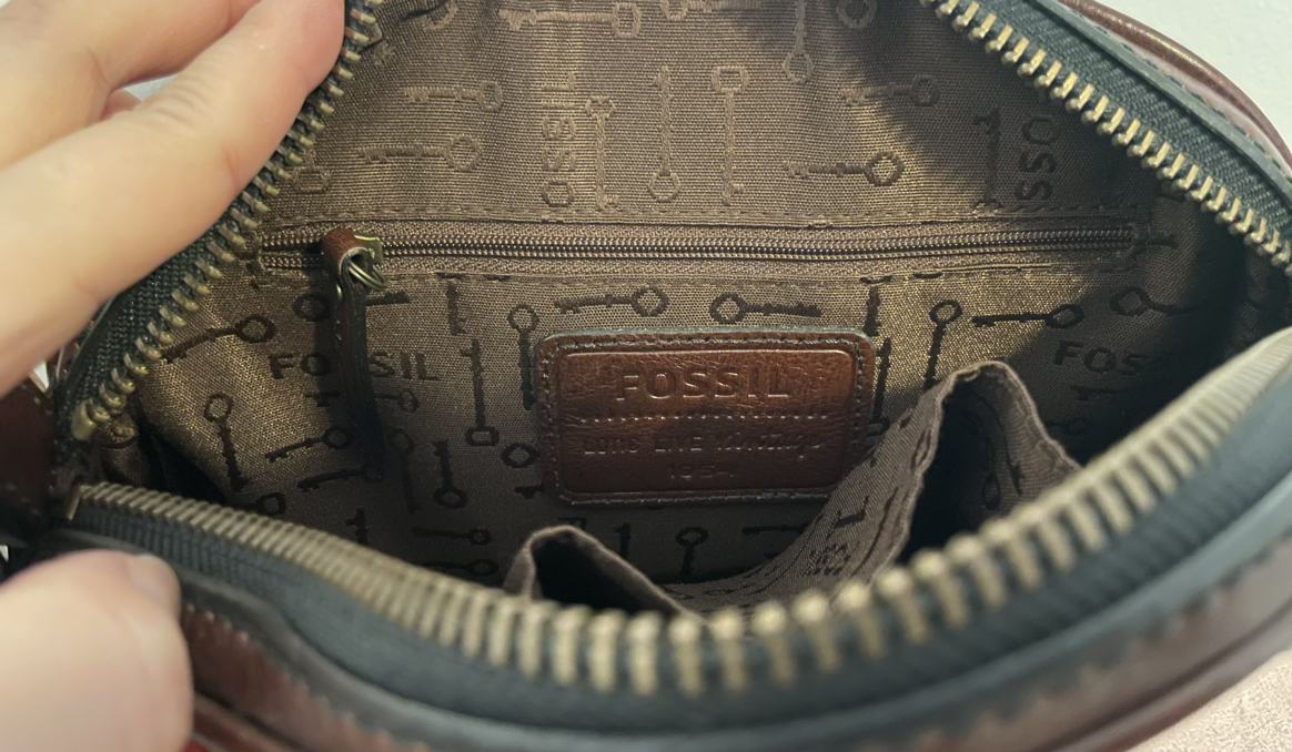 Fossil - Maddox woven design crossbody image indicator(4)